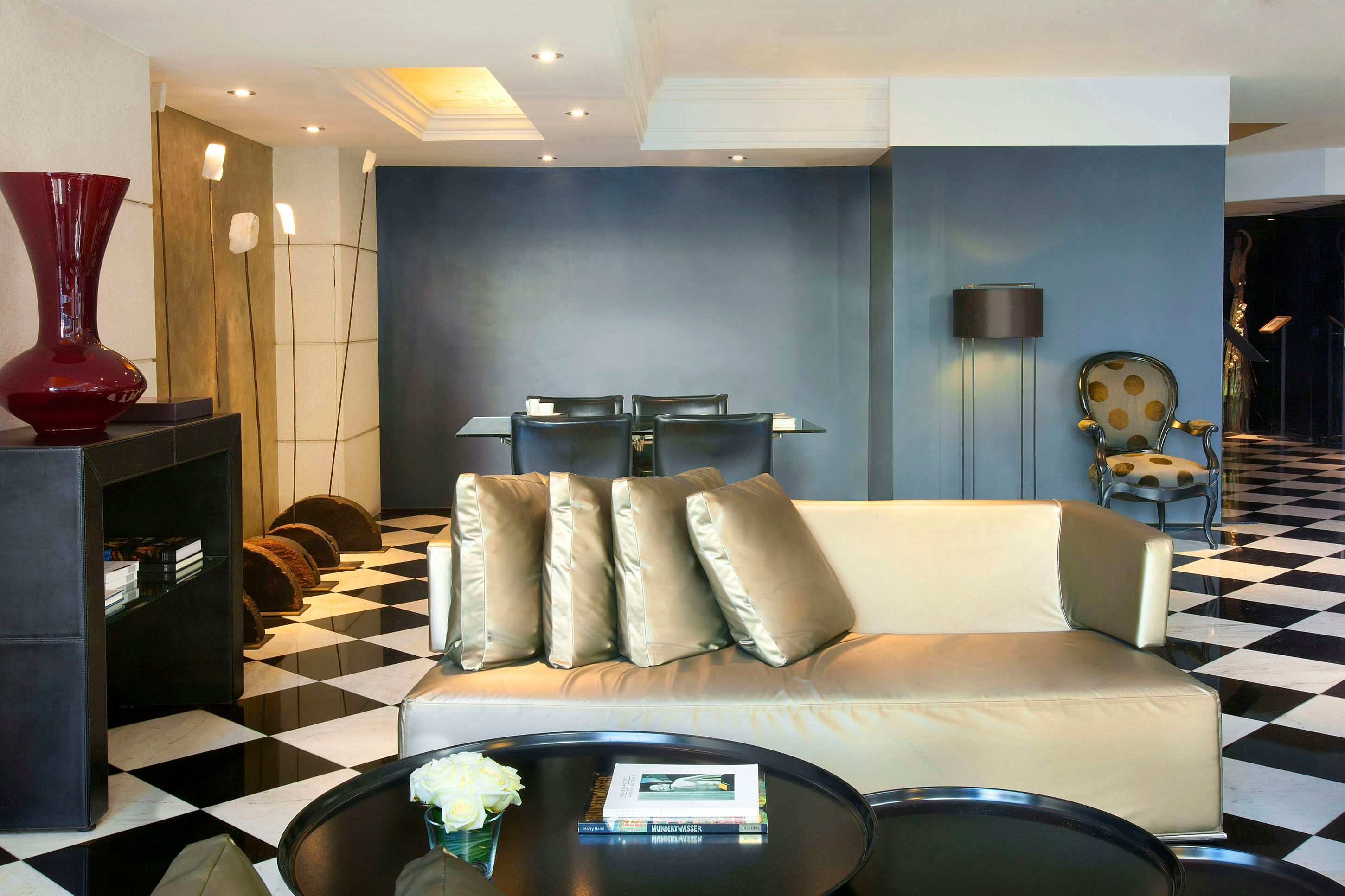 جران ديربي سويتس هوتل، إيه سمول لاكشري هوتلز أوف ذا وورلد - برشلونة - غرفة معيشة