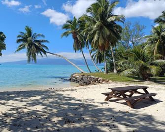 Villa Vairoarii - Garden & Private Beach - Temae - Beach