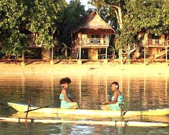 Tree House Surrounded by Tropical Flora and Fauna, New Guinea - Kavieng