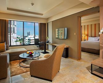DoubleTree by Hilton Hotel Sukhumvit Bangkok - Banguecoque - Sala de estar