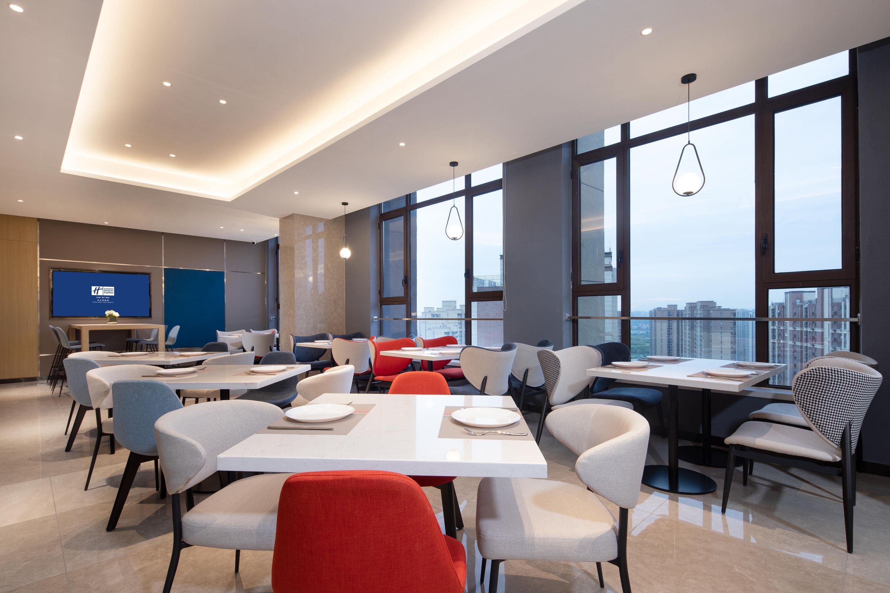 Holiday Inn Express XI'an High-Tech South By IHG - שי-אן - מסעדה