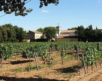 Les Volets bleus: Charming villa 400 m from village center Heated swimming pool - Uchaux