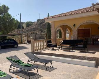 Comfortable & spacious Villa close from Leana Thermes- Clim & Private pool- - Fortuna - Patio