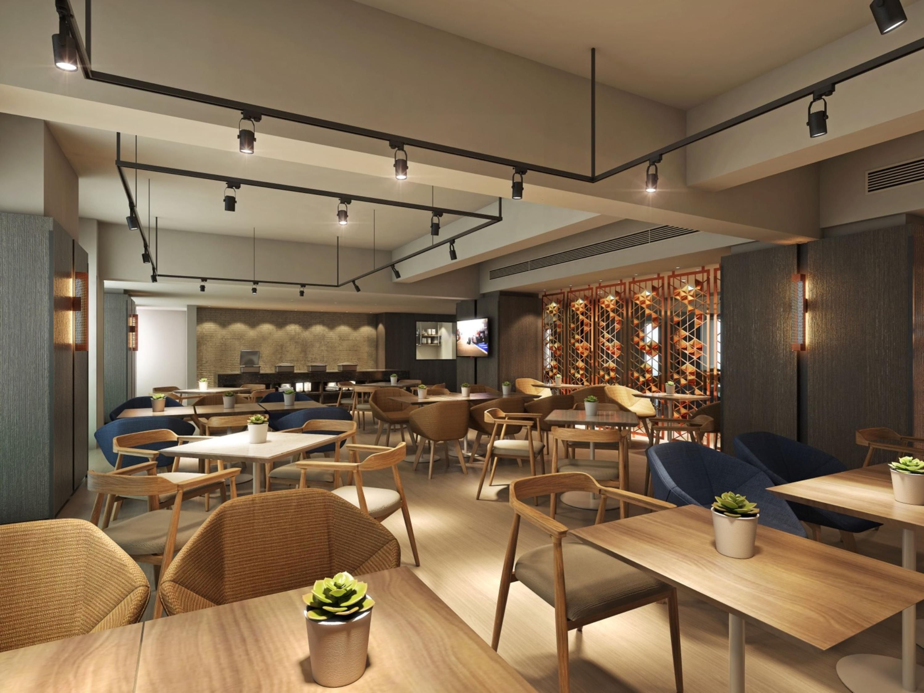 هوليداي إن إكسبرس شانغهاي باوشان باويانج باي آيتش جي - شنغهاي - مطعم