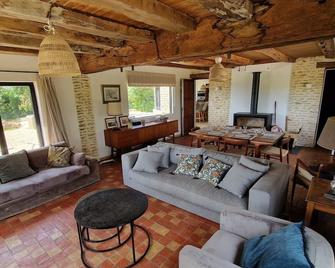 House with exceptional view near Giverny - La Roche-Guyon - Salon