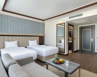 โรงแรมมิราเคิลอิสตันบูลเอเชียแอร์พอร์ตและสปา - อิสตันบูล - ห้องนอน