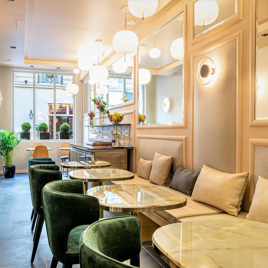 Restaurant view of Hotel Veryste