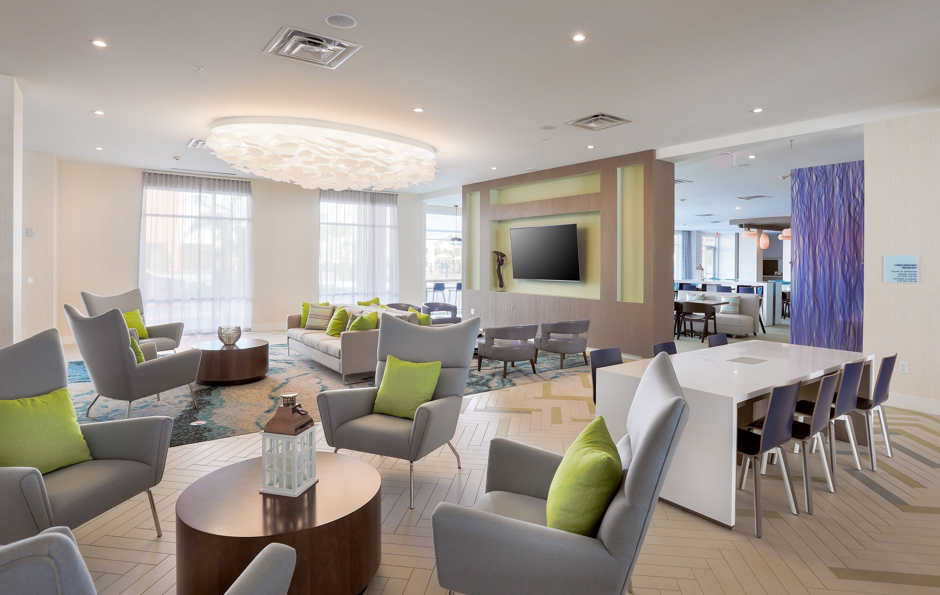 Holiday Inn Express & Suites Orlando At Seaworld By IHG - אורלנדו - מסעדה