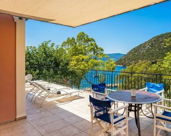 Lemonia Beach Villa in Ithaki - Stavros - Balcony