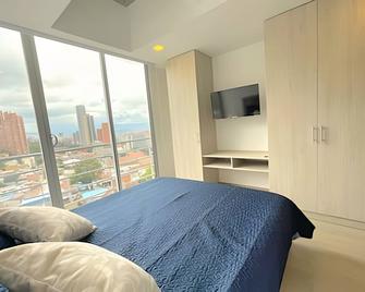 Apartamento en Centro Internacional y La Macarena - בוגוטה - חדר שינה