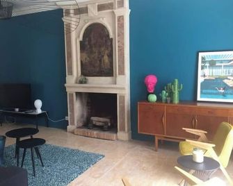 Grande maison #6 chambres #Proche Amboise/Tours - Mosnes - Living room