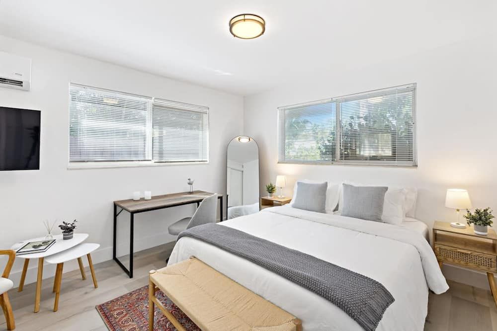 لافيلي ستوديو ويذ جريت لوكيشن فري باركينج - فورت لاودردال - غرفة نوم