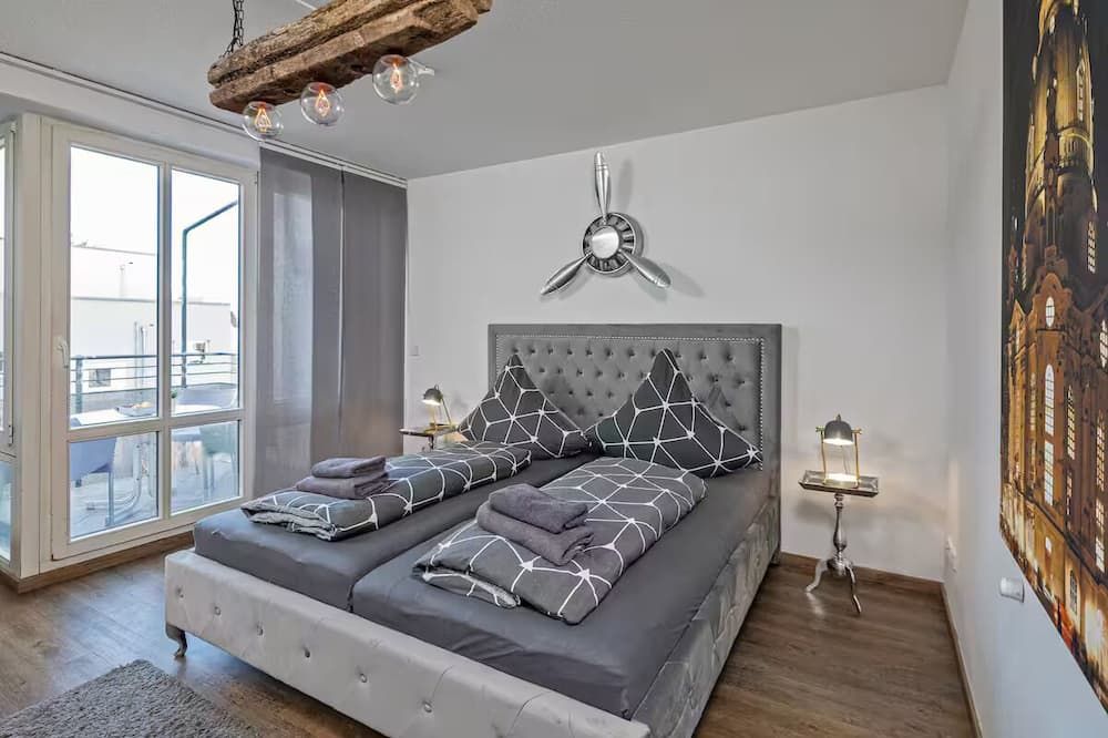 Dresden Wohnoase an der Elbe - درسدين - غرفة نوم