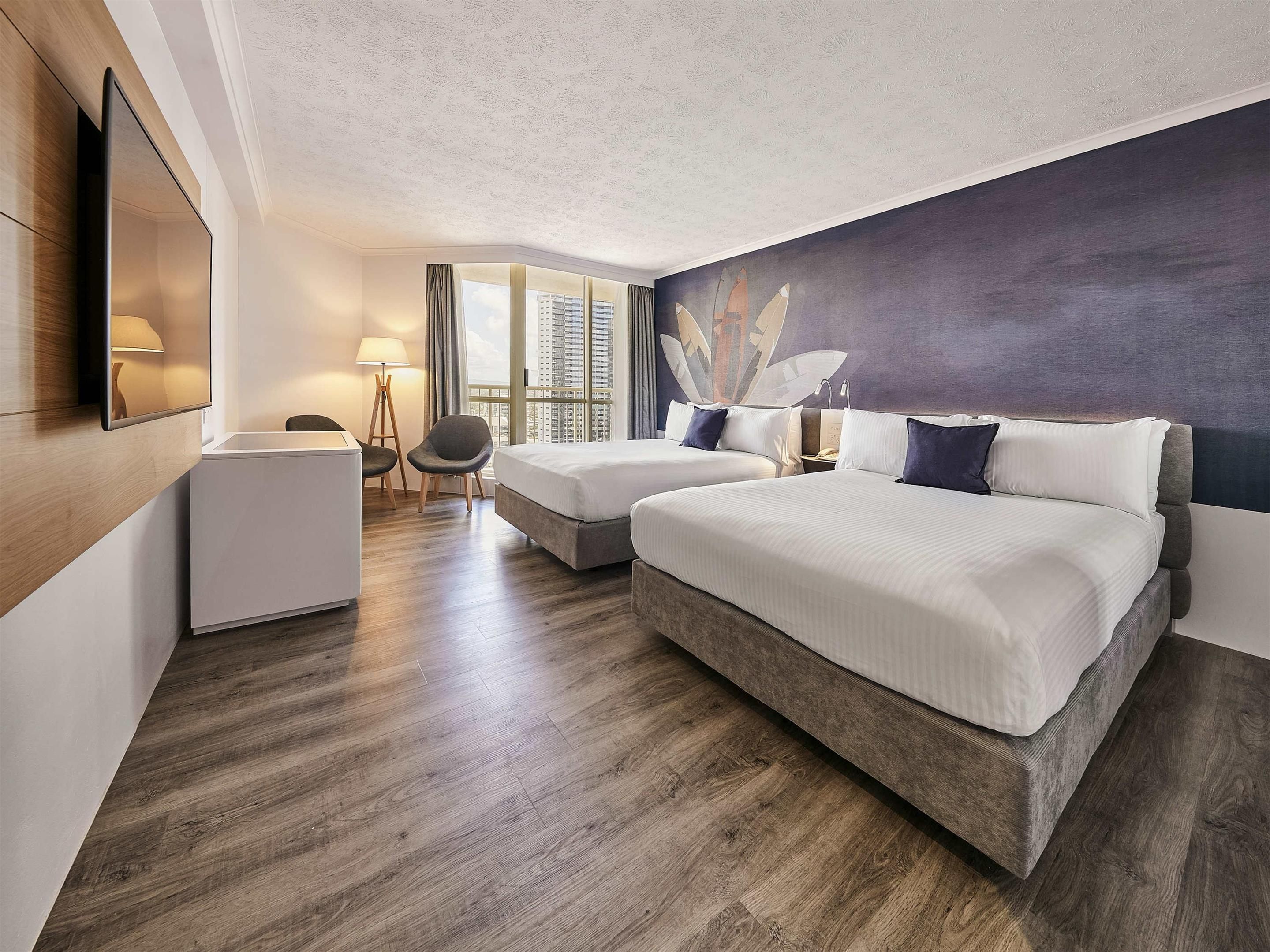 Novotel Surfers Paradise - סרפרז פרדייז - חדר שינה