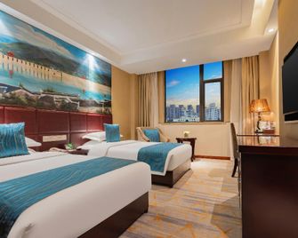 Three Gorges Project Dongshan Hotel (Yichang Water Joy City Three Gorges University) - Yichang - Bedroom