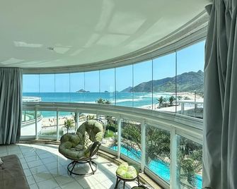 A prime view ocean front apart-hotel flat resort - Rio de Janeiro - Balcony