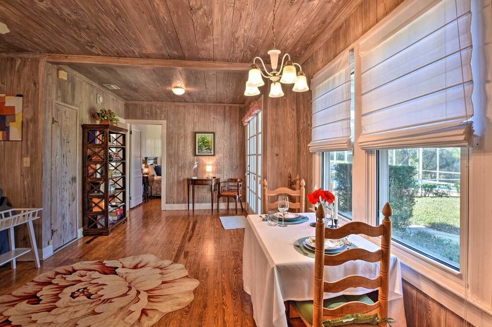 Cottage w/ Private Pool - Walk to Lake Wales! - Lake Wales - Essbereich