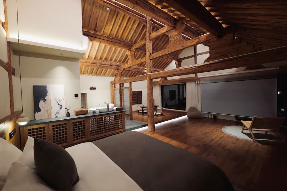 Leisure Courtyard Seascape Designer Homestay - Dali - Sovrum