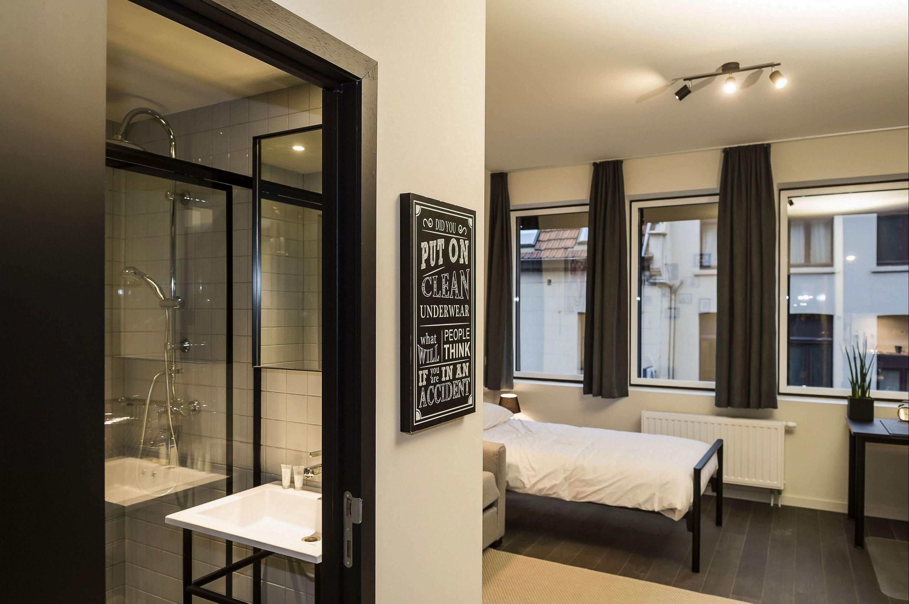 Getaway Studios Leuven - לויבן - חדר שינה