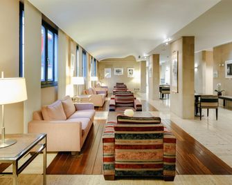 Abba Euskalduna Hotel - Bilbao - Wohnzimmer