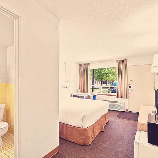 Bedroom view of Stardust Motel Wallace