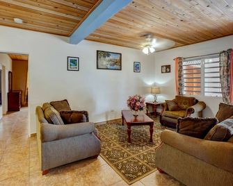 Mid-Island beauty! 5 minutes from shopping, dining and the beach. - Christiansted - Living room