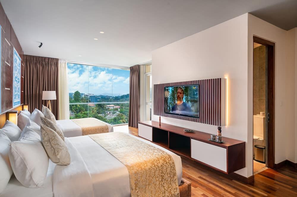 Grand Serendib Hotel - קאנדי - חדר שינה