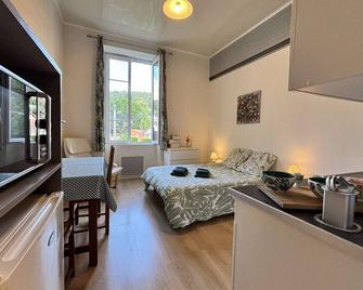 L'échappée verte - Studio - 1 lit - 2 pers - Châtel-Guyon - Chambre
