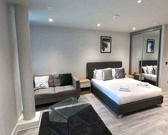 Chic Studio in Bracknell at convenient location - Bracknell - Bedroom