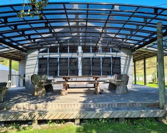 Secluded Large Family Home and Section - Mahia - Patio