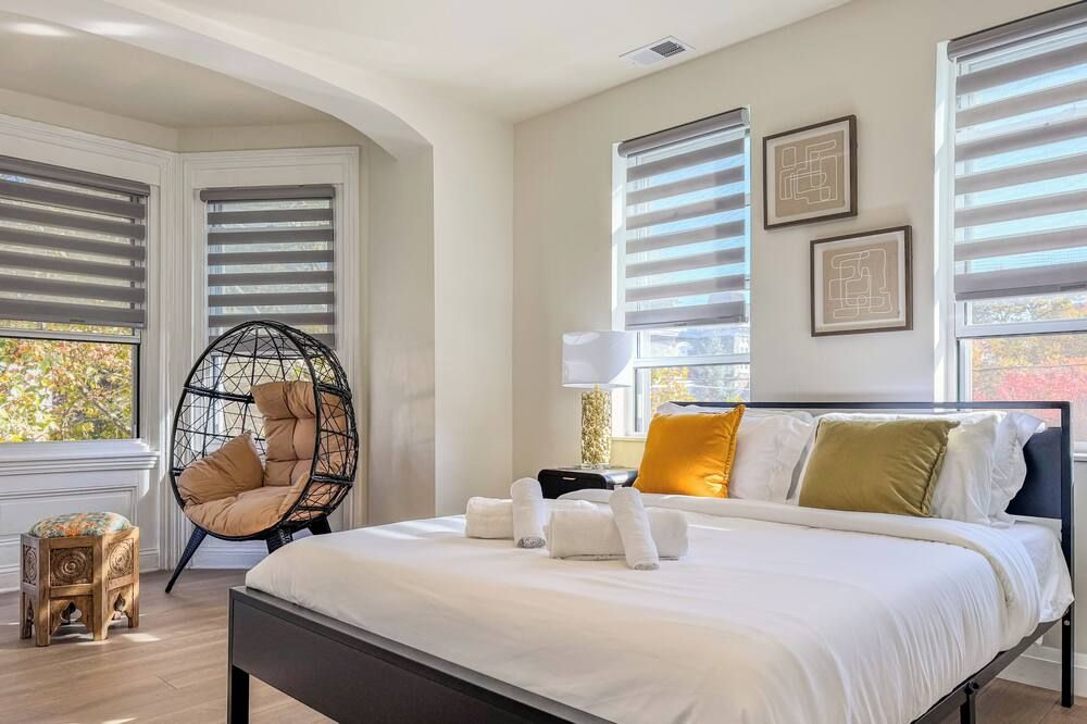 Stylish 3br Apt W/Laundry Near Upenn&drexel - פילדלפיה - חדר שינה
