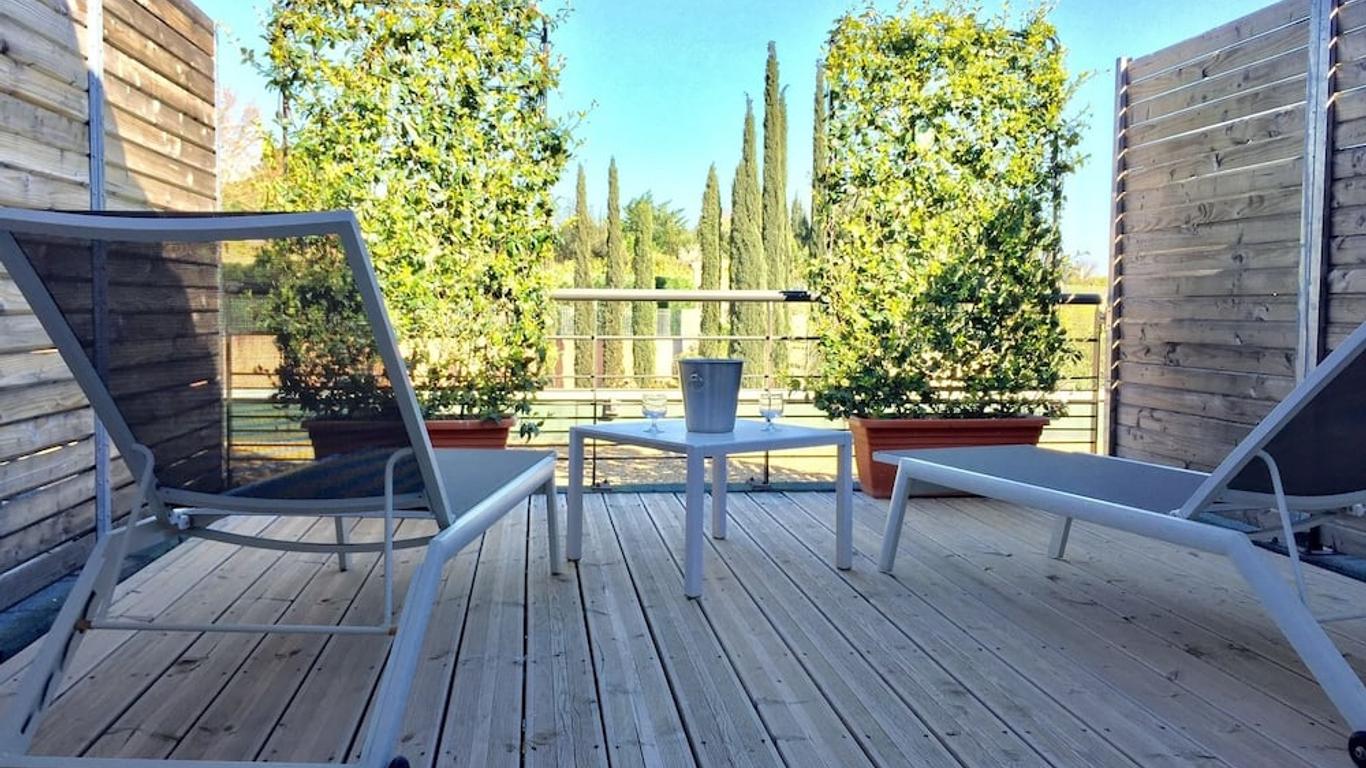 Les Terrasses D'Aix - Studio avec Grande Terrasse privée