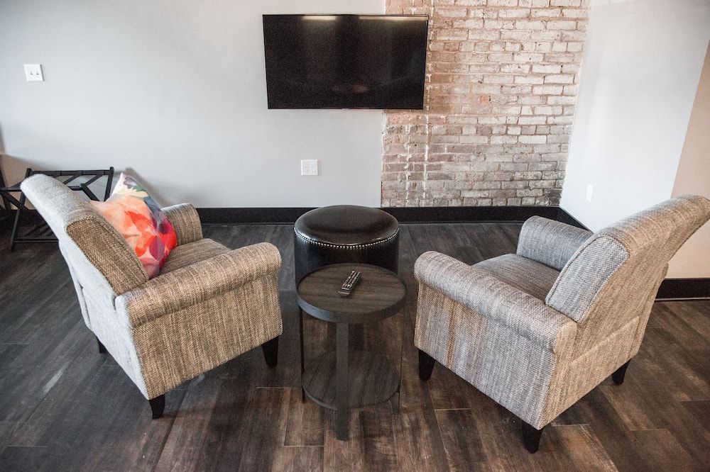 Living room view of Gibson's Warehouse