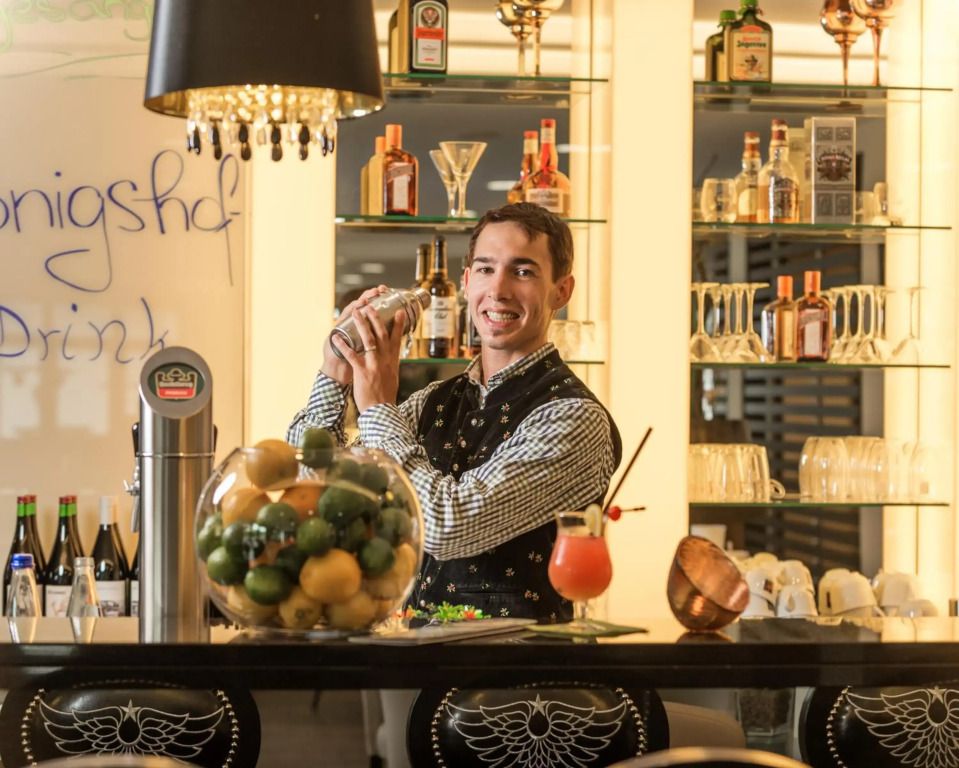 Johannesbad Hotel Königshof - באד פוסינג - בר