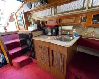 Private Yacht on Catskill Creek - Catskill - Kitchen