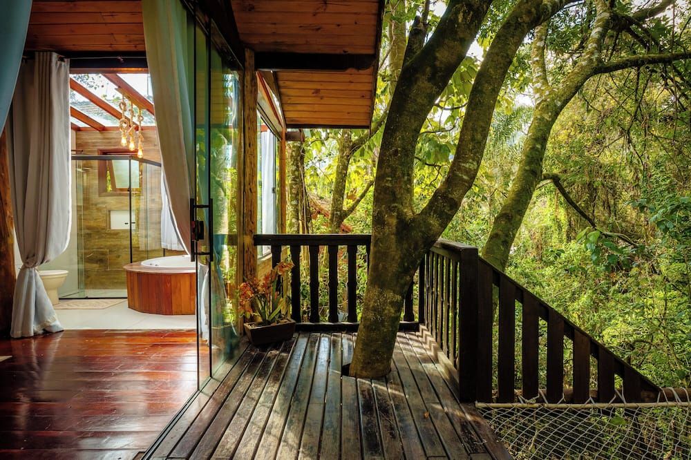 Velinn Pousada Recanto Da Natureza - Monte Verde - מרפסת