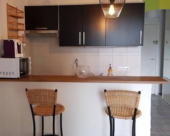 very nice studio 5 minutes walk from the beach and the port - Saint-Laurent-du-Var - Kitchen
