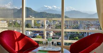 Hotel City Inn - Mountain View - Pokhara - Parveke