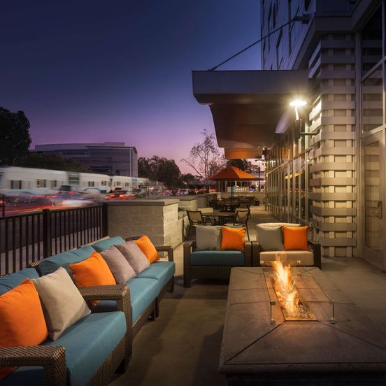 Balcony view of Hyatt House San Jose Airport