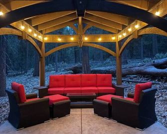 Unique, Secluded, Luxury Log Cabin in the Gold Country w/EV Charger - Volcano - Lounge