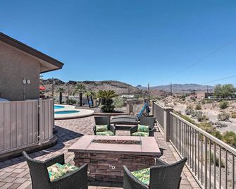 Heated Pool, Spa and Mtn Views Lake Havasu Home! - Lake Havasu City - Balcony