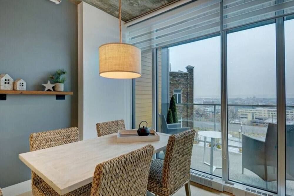 Les Immeubles Charlevoix - Le 760214 - קוויבק סיטי - חדר אוכל