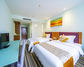 Shanshui Trends Luohu Hotel - Thẩm Quyến - Phòng ngủ