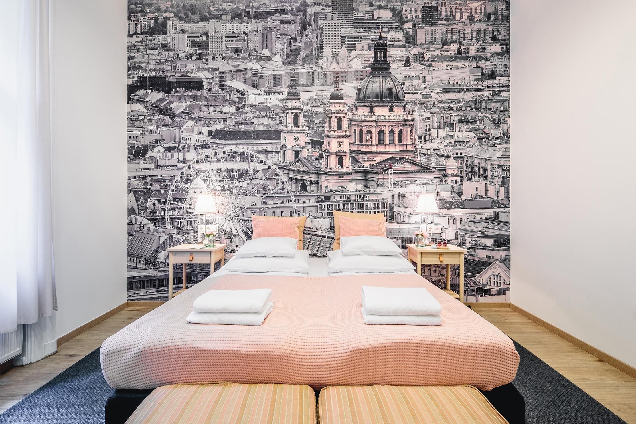 Fifteen Boutique Rooms Budapest - בודפשט - חדר שינה