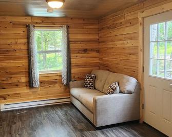 Charming cabin in the birches right on the atv trail! - Fairfield - Living room