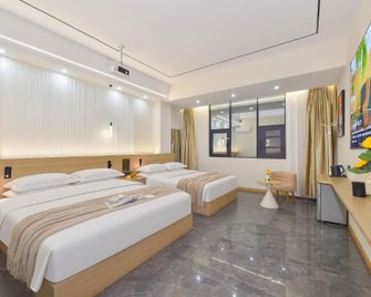 Seawen Luxury Aesthetic Hotel (Beihai Qiaogang Style Street Branch) - Beihai - Habitación
