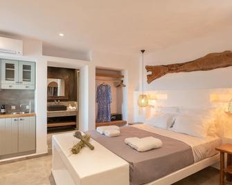 Villa Almi in Mykonos. Majestic, unforgettable, memories that will last forever. - Tourlos - Sypialnia