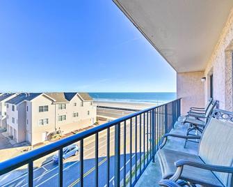 Beachfront North Wildwood Condo with Ocean Views! - North Wildwood - Balcony