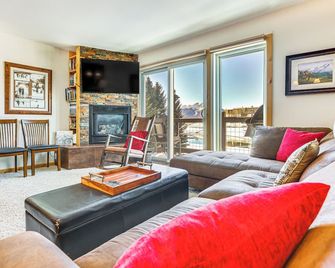 Dillon Reservoir On-Site Central and Scenic Condo! - Dillon - Sala de estar