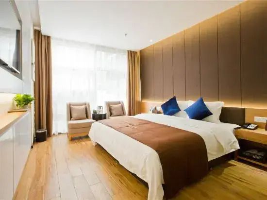 Longding Boutique Hotel (Chongqing Shapingba Three Gorges Plaza) - تشونغتشينغ - غرفة نوم